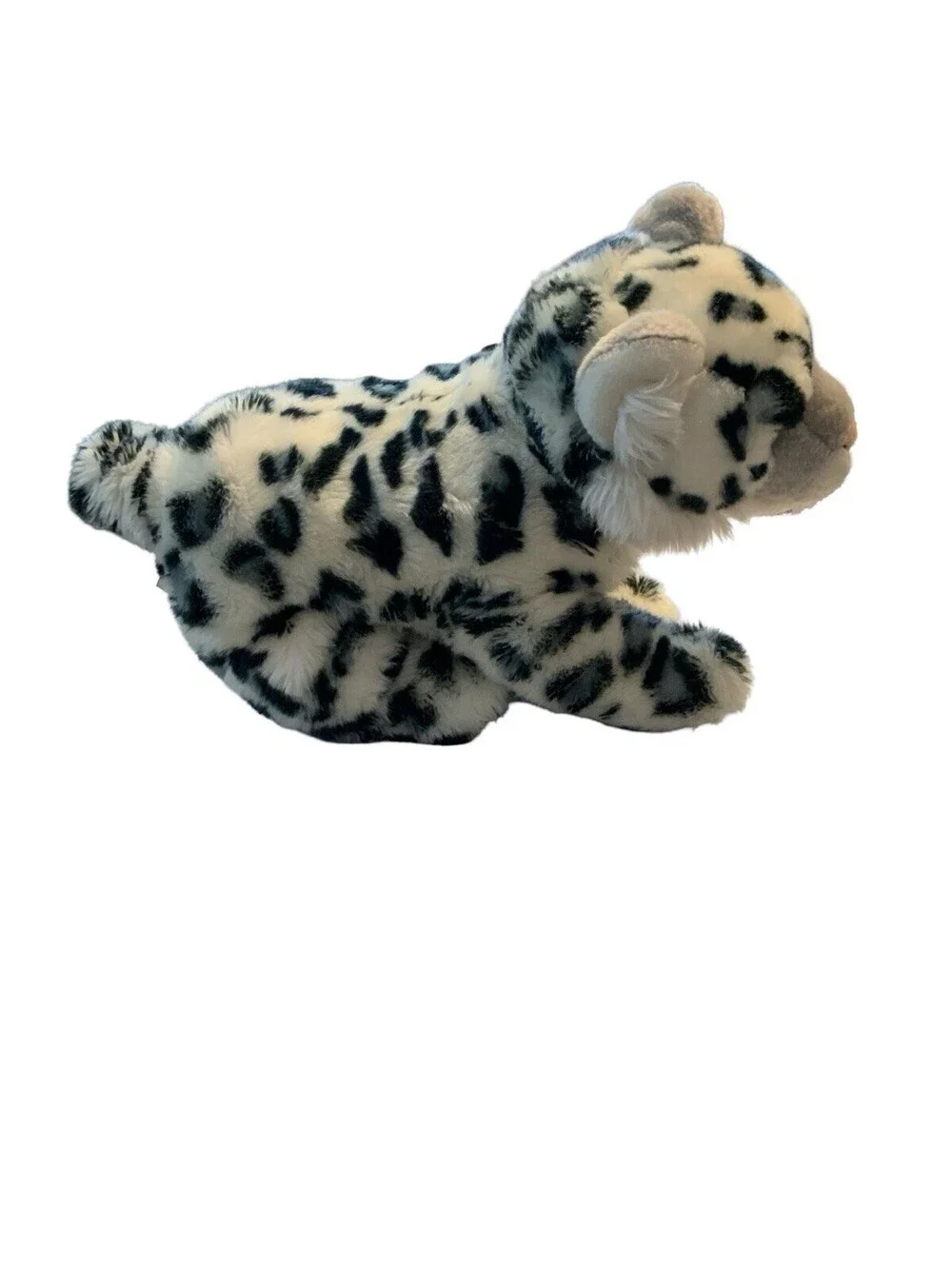 Miyoni Aurora World Snow Leopard Realistic 11” Plush